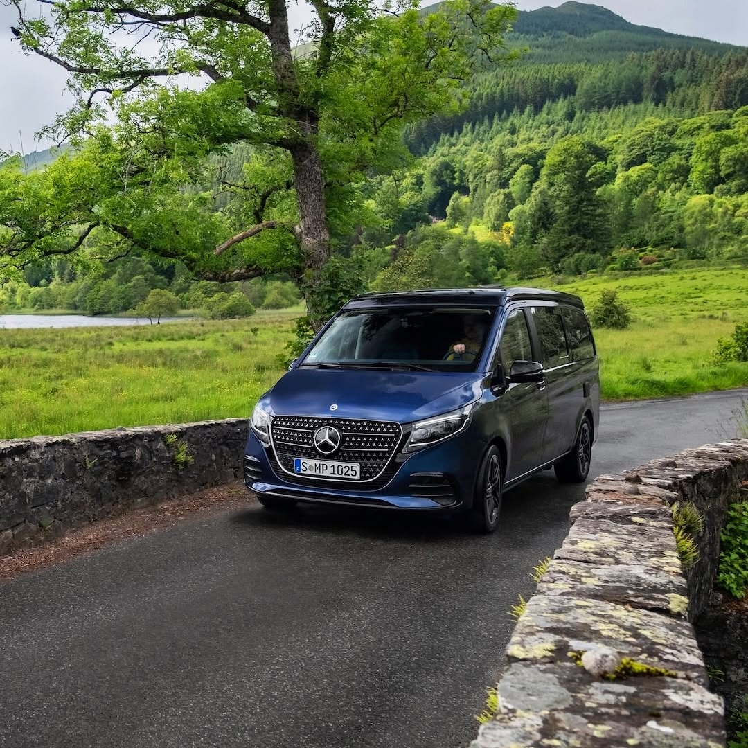 Svoboda na štirih kolesih. 
#MercedesBenz #MBvans #VClass #MarcoPolo #vanlife
