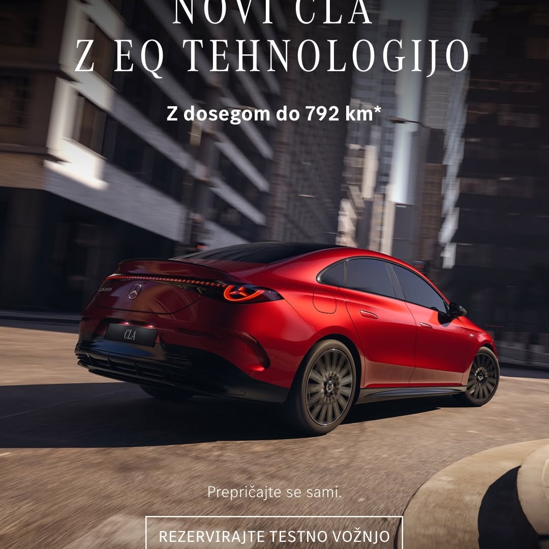 Obiščite najbližji salon in spoznajte povsem novi CLA, najbolj inteligenten avtomobil, kar jih je Mercedes-Benz kdaj koli izdelal.