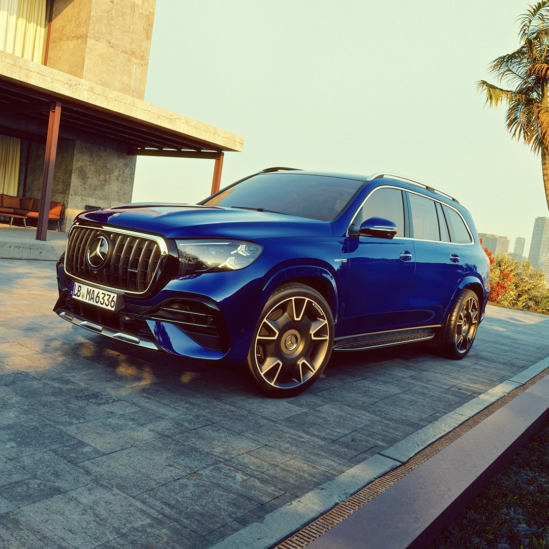 Več udobja. Več zmogljivosti pri visokih vrtljajih. Več natančnosti v vsakem manevru.
Novi Mercedes-AMG GLS 63 4MATIC+